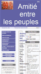 Mobile Screenshot of amitie-entre-les-peuples.org